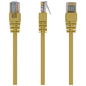 Патч-корд 3м UTP cat 5е CCA Cablexpert (PP12-3M/Y)