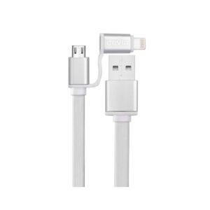 Дата кабель USB 2.0 AM to Lightning + Micro 5P 1.0m Patron (CAB-PN-LIGHT-MIC-1M)