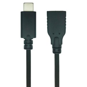 Дата кабель OTG USB 2.0 AF to USB-C 0.1m REAL-EL (EL123500017)