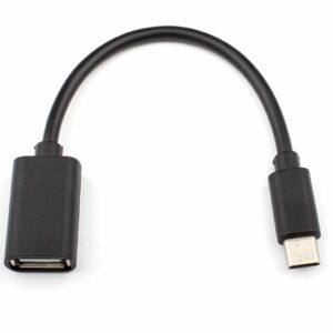 Дата кабель OTG USB 2.0 AF to USB-C 0.1m Atcom (14716)