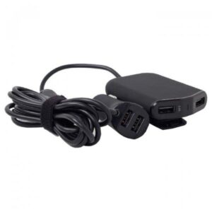 Зарядний пристрій EnerGenie car 4xUSB 9.6 А (EG-4U-CAR-01)