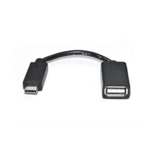 Дата кабель OTG USB 2.0 AF to USB-C 0.1m REAL-EL (EL123500030)