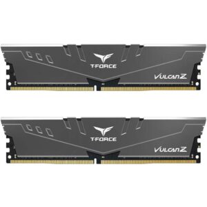 Модуль пам'яті для комп'ютера DDR4 16GB (2x8GB) 3200 MHz T-Force Vulcan Z Gray Team (TLZGD416G3200HC16CDC01)