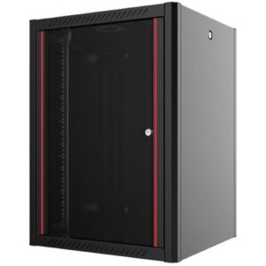 Шафа настінна Mirsan WTN 19" 16U 600x560, RAL 9005 (MR.WTN16U56DE.01)