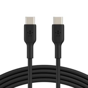 Дата кабель USB-С - USB-С, PVC, 2m, black Belkin (CAB003BT2MBK)