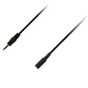 Кабель мультимедійний 3.5mm M to 3.5mm F 1.5m Piko (1283126473937)