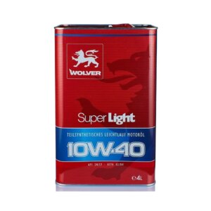 Моторна олива Wolver Super Light 10W-40, 4л (4260360940033)