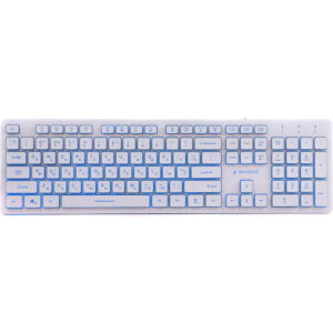 Клавіатура Gembird KB-UML3-01-W-UA USB White (KB-UML3-01-W-UA)