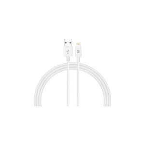 Дата кабель USB 2.0 AM to Lightning 1.2m AMD818L white Armorstandart (ARM64302)