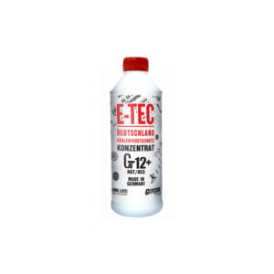 Антифриз E-TEC Конц. Gt12+ Glycsol червоний 1,5 л (9588)