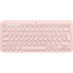 Клавіатура Logitech K380s Multi-Device Bluetooth UA Rose (920-011853)