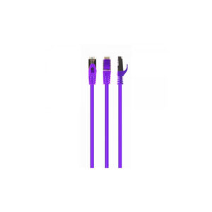 Патч-корд 20м S/FTP Cat 6A CU LSZH violet Cablexpert (PP6A-LSZHCU-V-20M)