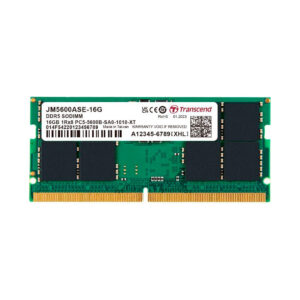 Модуль пам'яті для ноутбука SoDIMM DDR5 16GB 5600 MHz JetRam Transcend (JM5600ASE-16G)