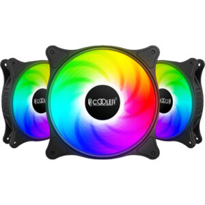 Кулер до корпусу PcCooler FX 120 ARGB BK 3in1