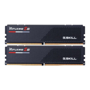 Модуль пам'яті для комп'ютера DDR5 48GB (2x24GB) 6000 MHz Ripjaws S5 G.Skill (F5-6400J3239F48GX2-RS5K)