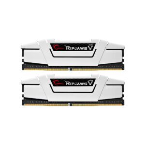 Модуль пам'яті для комп'ютера DDR4 32GB (2x16G) 3600 MHz RipjawsV White G.Skill (F4-3600C18D-32GVW)