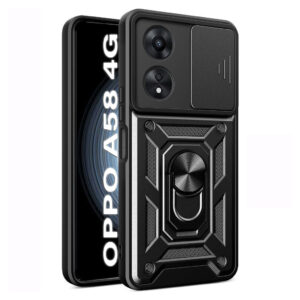 Чохол до мобільного телефона BeCover Military Oppo A58 4G Black (710713)