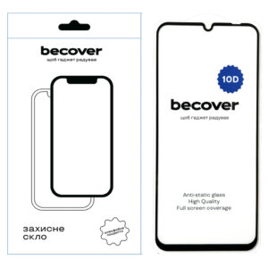 Скло захисне BeCover Xiaomi Redmi 13C / Poco C65 10D Black (711372)