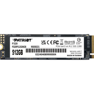 Накопичувач SSD M.2 2280 512GB Patriot (P320P512GM28)