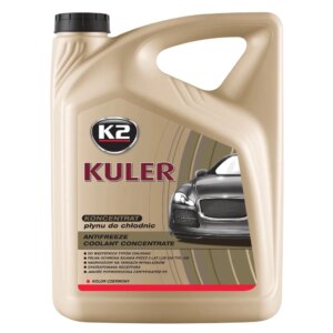 Антифриз K2 Kuler Long Life G12 червона концентрат 5 л (T215C)