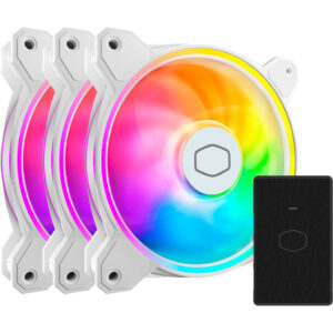 Кулер до корпусу CoolerMaster MasterFan MF120 Halo2 3 in 1 White (MFL-B2DW-213P2-R2)