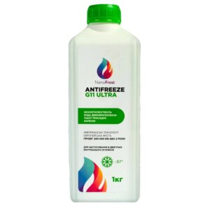 Антифриз NanoFrost G11 Ultra зелений, 1кг