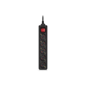 Мережевий фільтр живлення REAL-EL RS-PROTECT M 10m, black (EL122300037)