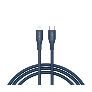 Дата кабель USB-C to Lightning 1.0m CLNM60 C-L 60W MFI Silicon Blue Canyon (CNS-CLNM60SC10DB)