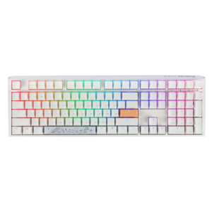 Клавіатура Ducky One 3 Cherry MX Red RGB UA USB White (DKON2108ST-RUAPXPWWWSC1)