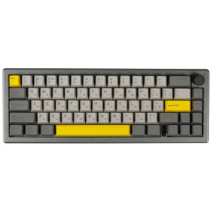 Клавіатура Epomaker EK68 65 Flamingo Switch Hot-Swap RGB Wireless/Bluetooth/USB UA Black (EK68-B-F)