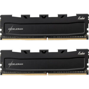 Модуль пам'яті для комп'ютера DDR5 64GB (2x32GB) 6400 MHz Black Kudos eXceleram (EK50640643239CD)
