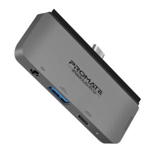 Концентратор Promate USB Hub 4 ports padhub-pro.grey (padhub-pro.grey)