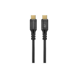 Дата кабель USB-C to USB-C 2.0m Promate (powerbolt240-2m.black)
