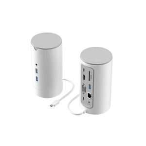 Концентратор Vention USB3.1 Type-C to HDMI/VGA/USB3.0x3/RJ45/SD/TF/TRRS 3.5m/PD/DC100W12-in-1 (TPHWC-EU)