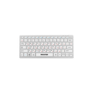 Клавіатура Maxxter KBW-C01S-UA Wireless UA White (KBW-C01S-UA)
