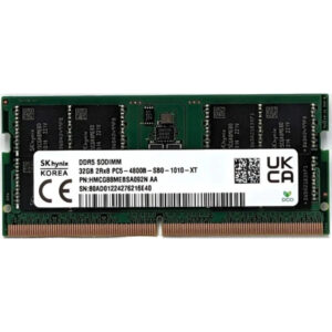 Модуль пам'яті для ноутбука SoDIMM DDR5 32GB 4800 MHz Hynix (HMCG88MEBSA092N)