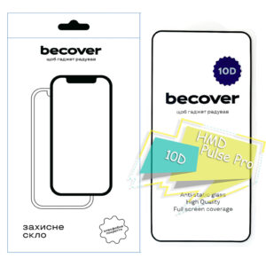 Скло захисне BeCover HMD Pulse Pro 10D Black (713173)