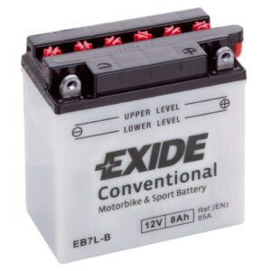 Акумулятор автомобільний EXIDE CONVENTIONAL 8Ah Ев (-/+) (85EN) (EB7L-B)