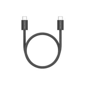 Дата кабель USB-C to USB-C 1.0m 60W Magnet Braided Black Canyon (CND-CCMG60AB15B)