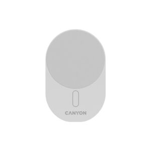Зарядний пристрій Canyon OnGrip 105 15W Qi2 Wireless White (CNS-CCH105W)