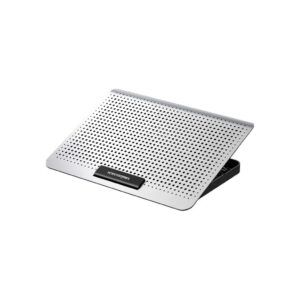 Підставка до ноутбука IceCoorel 10-15.6", 6*60mm 580 RPM, 2*USB, 350x225x26mm, Silver (A19)