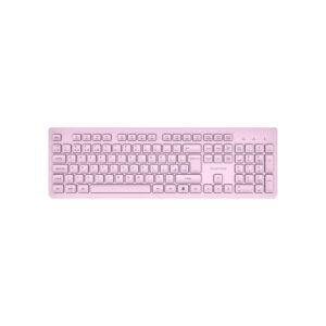 Клавіатура Canyon HKB-W01 Silent Wireless UA Pink (CNS-HKBW01P)