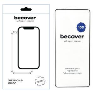 Скло захисне BeCover Poco F7 Pro 10D Black (713433)