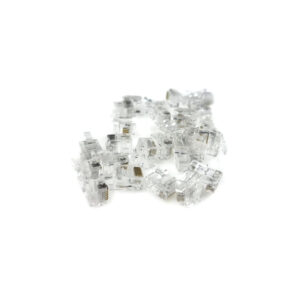 Конектор RJ12 6P4С, 100шт/пак Kingda (KDPG8005/100)