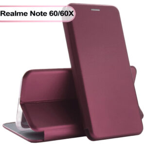 Чохол до мобільного телефона BeCover Exclusive Realme Note 60/60X Red Wine (713509)