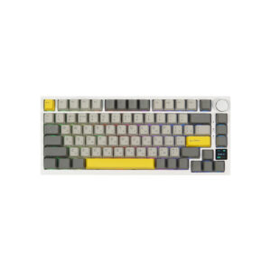 Клавіатура Epomaker AK820 Pro 75 Flying Fish Switch Hot-Swap RGB USB/Wireless/Bluetooth UA White (AK820-PRO-W-FF)