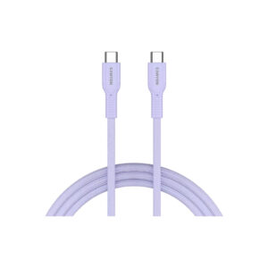 Дата кабель USB-C to USB-C 1.0m OnWire 60CL C-C 60W COLOR Braided 1m Purple Canyon (CND-CCAP60AB10PU)