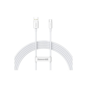 Дата кабель USB 2.0 AM to USB-C 2.0m Superior Fast Charging 60W white Baseus (CAYS001002)