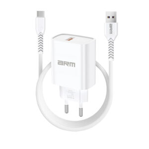 Зарядний пристрій Armorstandart AR012 Basic USB 24W + cable USB to USB-C White (ARM69893)