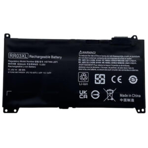 Акумулятор до ноутбука HP ProBook 450 G4 RR03XL, 40Wh (3500mAh), 3cell, 11.4V, Li-ion AlSoft (A47722)